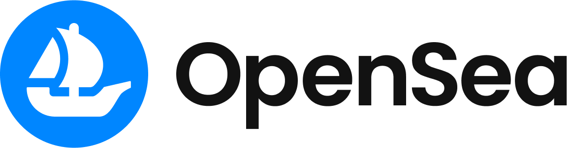 OpenSea-Logo: marktplatzübergreifende Oberfläche für NFT-Listings, verknüpft mit externen Wallets